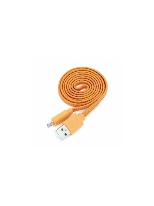 Platinet Omega Braided Micro USB to USB cable 1m Orange