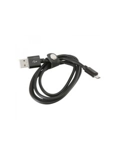 Platinet Micro USB To USB Leather Cable 1m Black