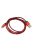 Platinet USB lightning fabric braided cable 1m Red