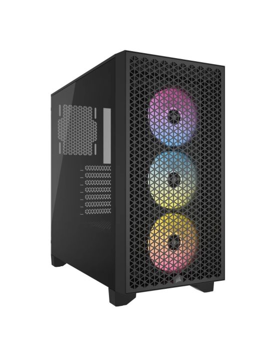 Corsair 3000D RGB Airflow Tempered Glass Black