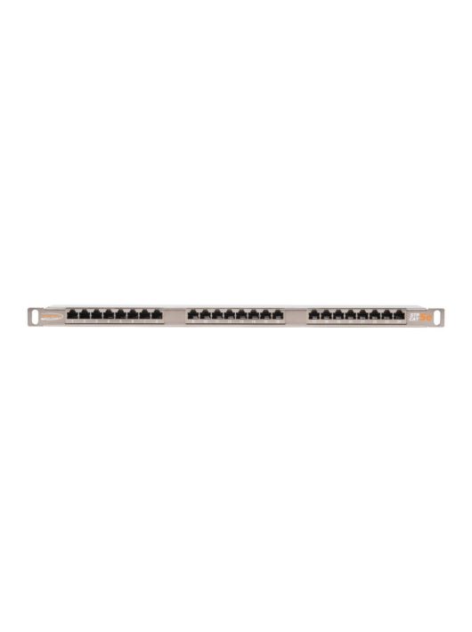 NIKOMAX 24-port Patch Panel 0,5U Grey