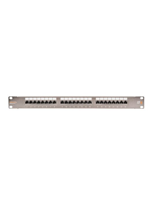 NIKOMAX 24-port Patch Panel 1U Grey