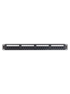 NIKOMAX 24-port Patch Panel 1U Black