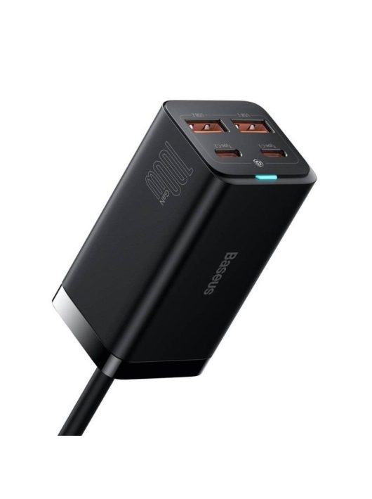 Baseus GAN3 Pro 2xUSB-C/2xUSB-A 100W Universal Fast Charger Black