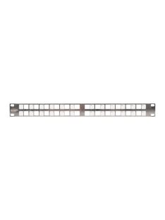 NIKOMAX 24-port Patch Panel 1U Grey