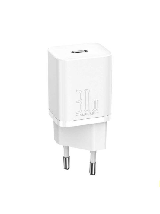 Baseus Super Si USB-C 30W Quick Charger White