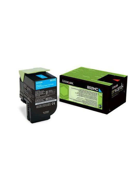 Lexmark 802HC Cyan toner