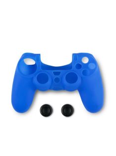   Spartan Gear Playstation 4 Silicon Skin Cover and Thumb Grips Blue