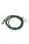 Platinet USB Lightning fabric braided cable 1m Green