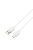 Avax CB103W PURE USB-A - Type-C 1m Cable White