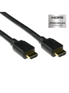   ACT HDMI High Speed premium certified v2.0 HDMI-A male - HDMI-A male cable 5m Black