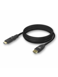   ACT HDMI High Speed with detachable connector v2.0 HDMI-A male - HDMI-A male active optical cable 20m Black 