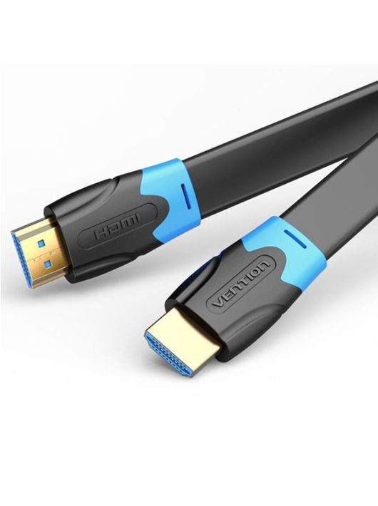 Vention Flat HDMI A male - HDMI A male cable 1m Black