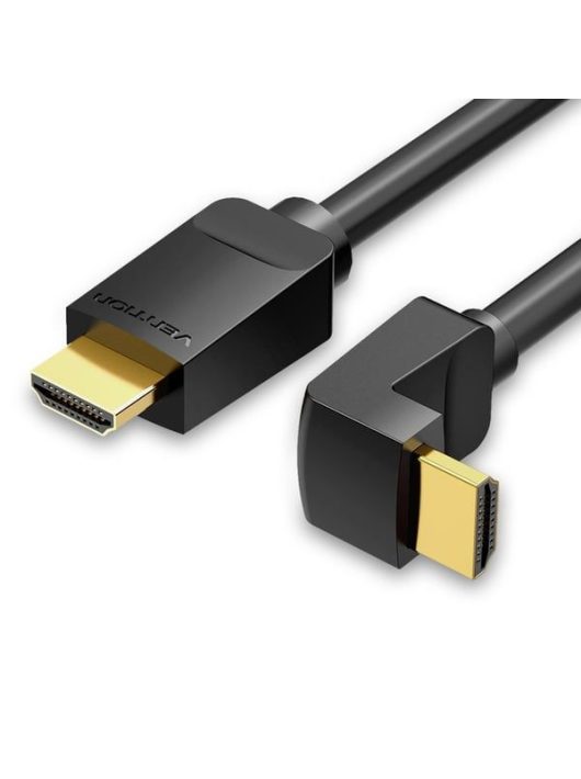 Vention Vention HDMI A male - HDMI A male 90 degrees cable 2m Black 