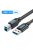 Vention USB 3.0 2.0 Type A Male to B Male printer cable 2m Black 