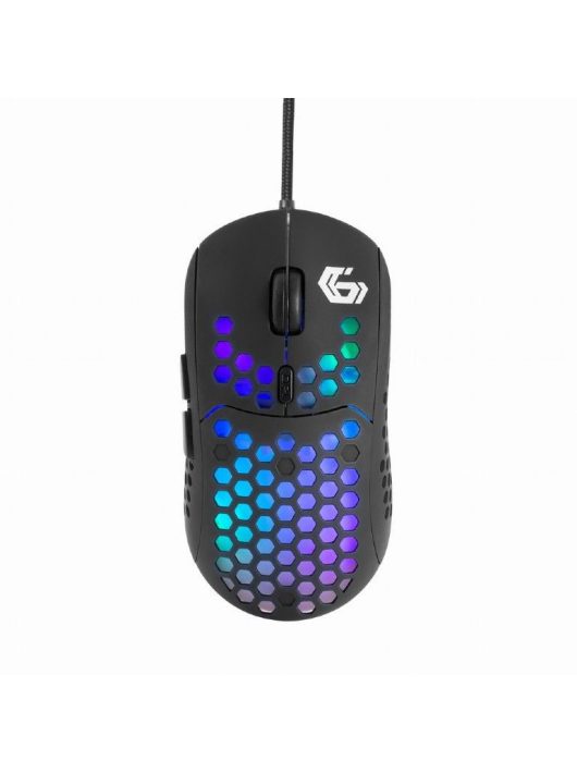 Gembird MUSG-RAGNAR-RX400 RGB Gaming Mouse Black