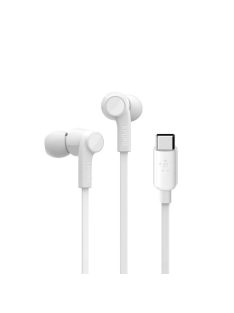 Belkin SoundForm USB-C Headset White