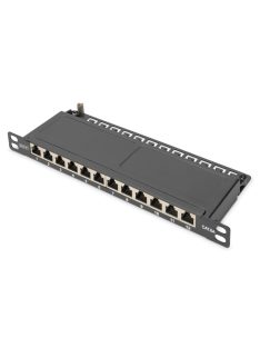 Digitus 12-port Patch Panel 2U Black