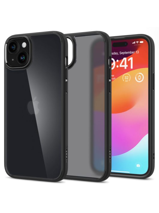 Spigen iPhone 15 Plus Case Ultra Hybrid Frost Black