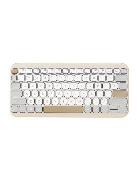 Asus Marshmallow Keyboard KW100 Wireless Keyboard Oat Milk HU