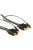 ACT High Performance VGA + Audio extension cable male-female 2m Black