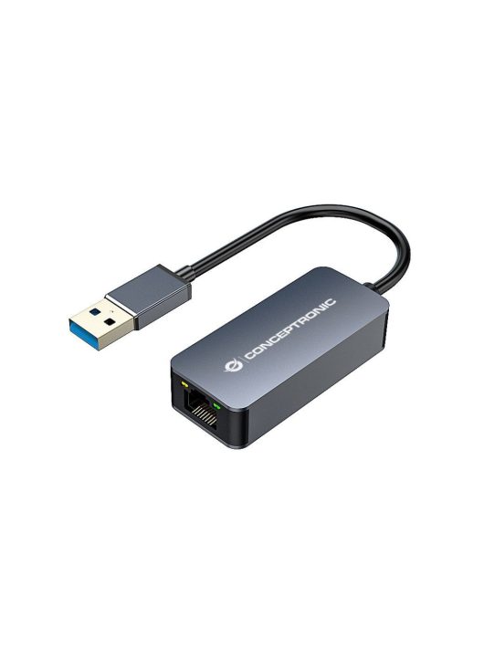 Conceptronic  ABBY12G 2.5G Ethernet USB3.0 Adapter, Wake-on-LAN, Compatible with Nintendo Switch