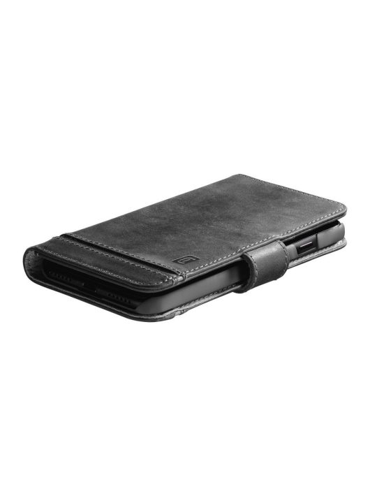 Cellularline Supreme book-type premium leather case for Apple iPhone 14 MAX, black