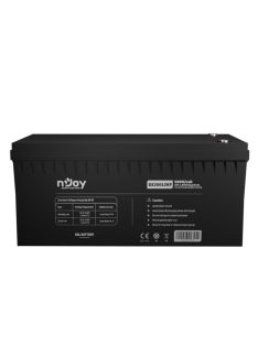 Njoy 12V/200Ah szünetmentes akkumulátor 1db/csomag