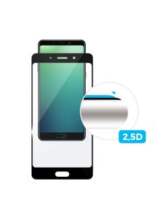   FIXED teljes kijelzőt fedő 2,5D edzett üvegfólia Honor 7S, fekete