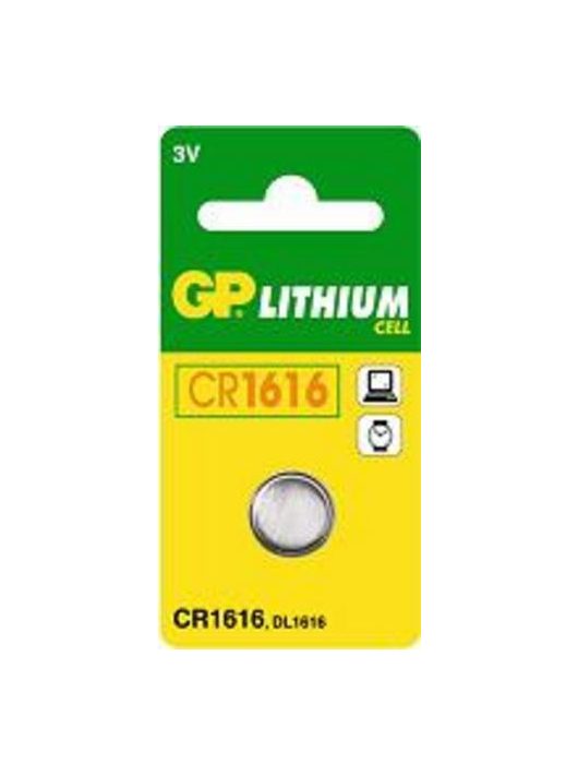 GP CR1616 Lítium Gombelem 1db/csomag