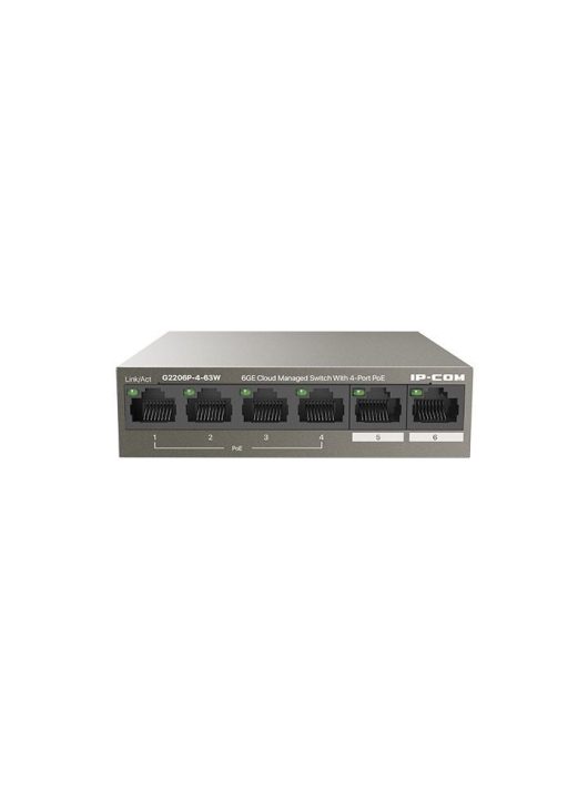 IP-COM G2206P-4-63W 6GE Cloud Managed Switch With 4-Port PoE