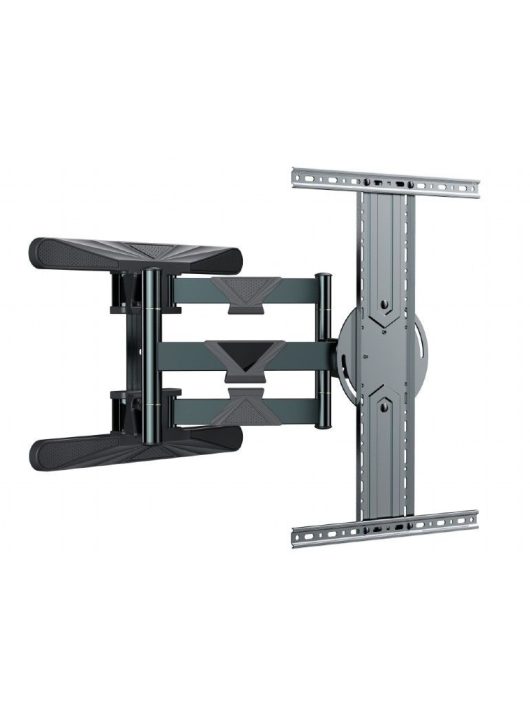 Gembird WM-80STR-01 Rotating full motion TV wall mount 40" - 80" Black