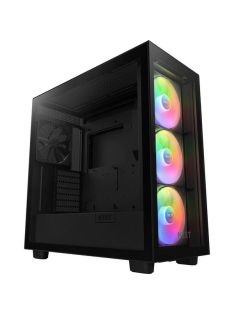 NZXT H7 Elite Tempered Glass RGB Matte Black