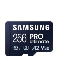   Samsung 256GB microSDXC Pro Ultimate Class10 U3 A2 V30 + adapterrel