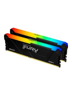 Kingston 32GB DDR4 3200MHz Kit(2x16GB) Fury Beast RGB Black