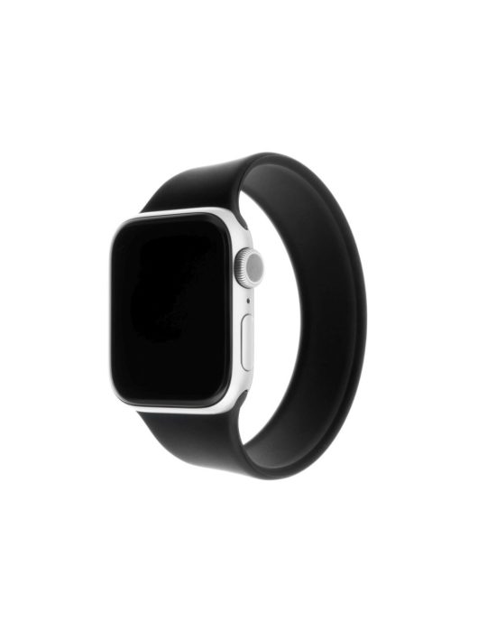 FIXED Elastic Silicone Strap for Apple Watch 42/44/45mm, size XS, black