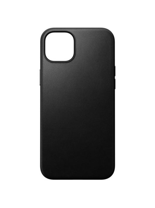 Nomad iPhone 15 Plus Modern Leather Case Black