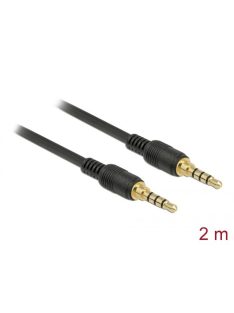 DeLock 3,5mm Jack cable 2m Black 