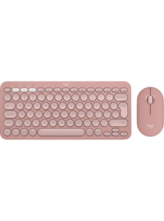 Logitech Pebble 2 Combo Tonal Rose US