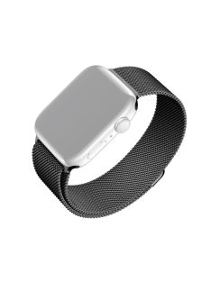   FIXED Mesh Strap for Apple Watch 38/40/41mm, Fekete, Okosóra kiegészítő