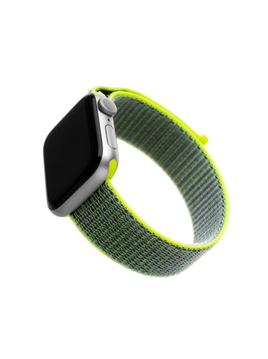 FIXED Nylon Strap for Apple Watch 38/40/41 mm, dark lime