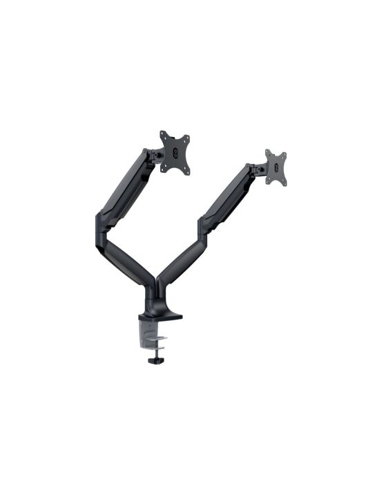 Multibrackets M Deskmount Gas Spring Dual 15"-30" Black