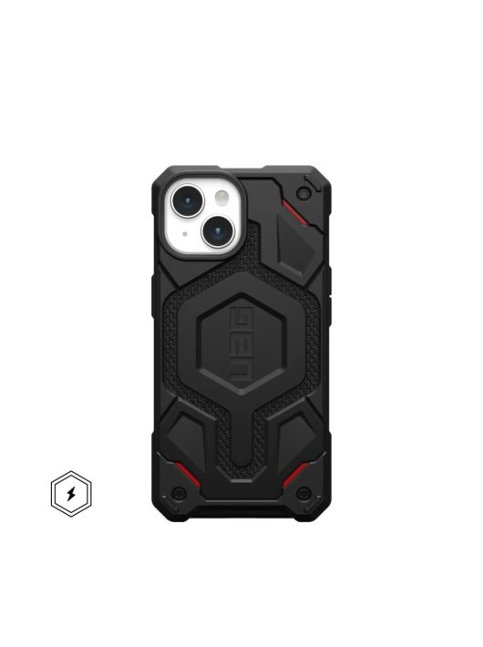 UAG Monarach Pro Kevlar case for Magsafe iPhone 15 Kevlar Black