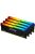 Kingston 32GB DDR4 3600MHz Kit(4x8GB) Fury Beast RGB Black