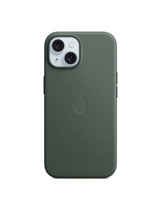 Apple iPhone 15 FineWoven Case with MagSafe Evergreen