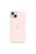 Apple iPhone 15 Plus Silicone Case with MagSafe Light Pink