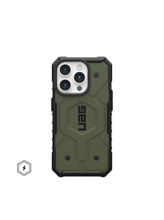 UAG Pathfinder case for MagSafe iPhone 15 Pro Olive Drab