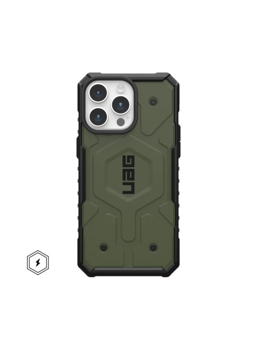 UAG Pathfinder case for MagSafe iPhone 15 Pro Max Olive Drab