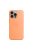 Apple iPhone 15 Pro Max Silicone Case with MagSafe Orange Sorbet