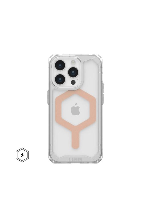 UAG Plyo case for MagSafe iPhone 15 Pro Ice/Rose Gold